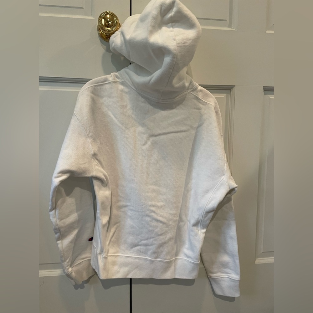 Champion Reverse Weave Big C Patch Logo White Pul… - image 5